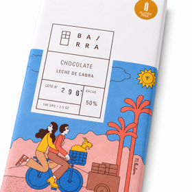 Leche de cabra – Barra Chocolate 50% Cacao 100grs