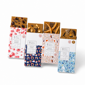 Pack Sabores Salvajes: Almendras, Sal de Mar, Naranja Jenjibre, Arándono Rojo