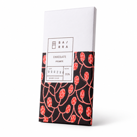 Picante – Barra chocolate vegano 70% Cacao 100grs