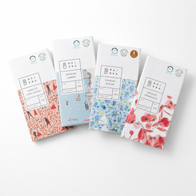 Pack Ilustradores Chilenos – Puro, Almendras, Arándanos Rojos, Sal de Mar