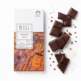 Alulosa – Barra chocolate 85% Cacao 100grs