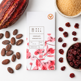 Arándano Rojo – Barra Chocolate 70% Cacao 100grs
