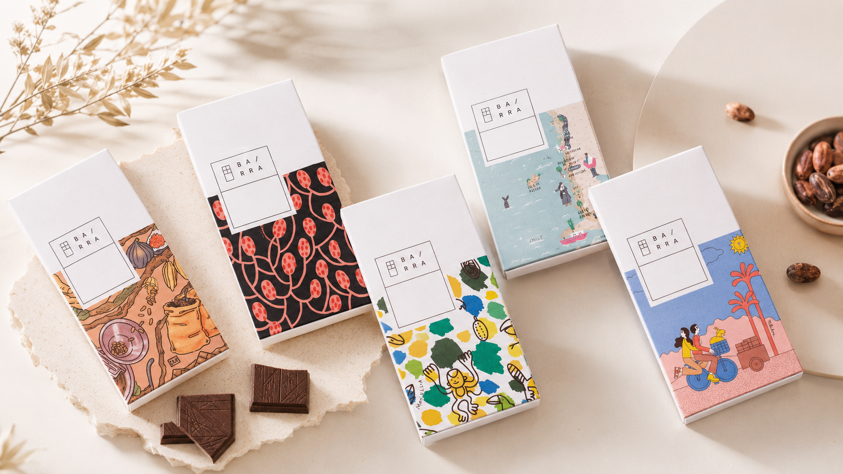 CHOCOLATE VEGANO
DE CACAO CON ORIGEN